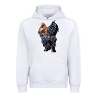 White Brahma Rooster Urban Hoodie - LillyAllenDesigns