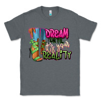 Charcoal Heather Dream until it's your reality heels black fashion Classic Tee - RanaPortraitStore