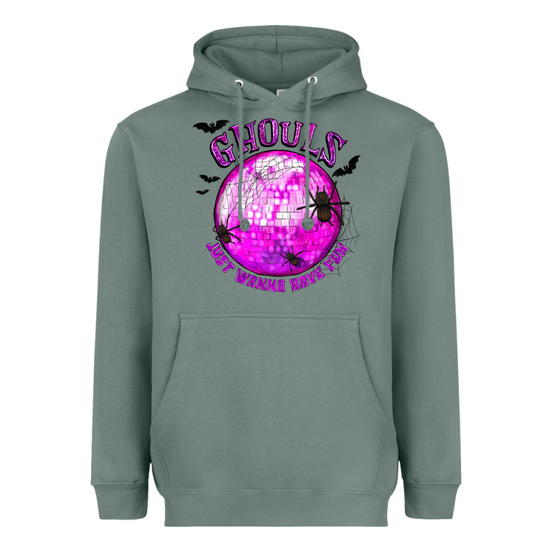 Ghouls Just Wanna Have Fun Heavyweight Hoodie by texasbilliewilder | Teevron