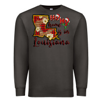 Smoke ho ho home is in louisiana Premium Sweatshirt - FaDigitalArtStudio