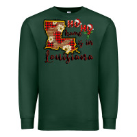 Sports Green ho ho home is in louisiana Premium Sweatshirt - FaDigitalArtStudio