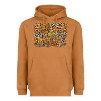 Meerkat leopard background Heavyweight Hoodie - Zillion Design Studio