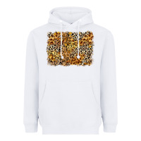 White leopard background Heavyweight Hoodie - Zillion Design Studio