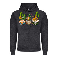 Vintage Black western gnomes with cactus Vintage Hoodie - AdoDesignShop