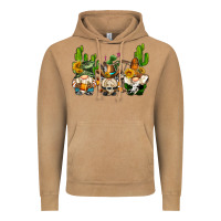 Western Gnomes With Cactus Vintage Hoodie | Teevron