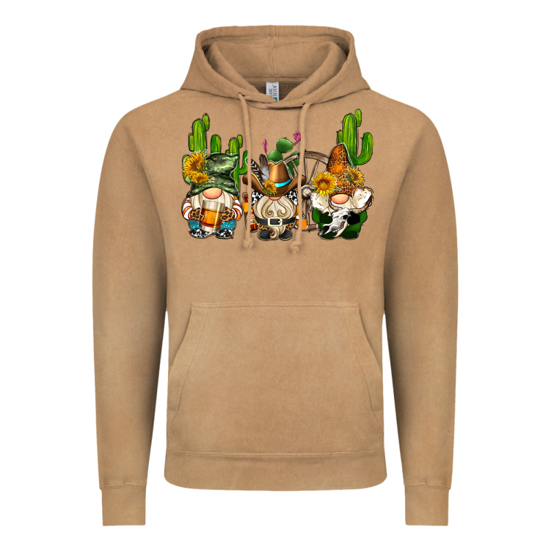 Western Gnomes With Cactus Vintage Hoodie by AdoDesignShop | Teevron