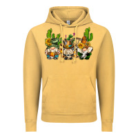 Vintage Mustard western gnomes with cactus Vintage Hoodie - AdoDesignShop