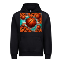 Black basketball leopard serape tumbler Urban Hoodie - Jasminsmagicworld
