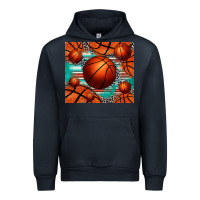 Navy basketball leopard serape tumbler Urban Hoodie - Jasminsmagicworld