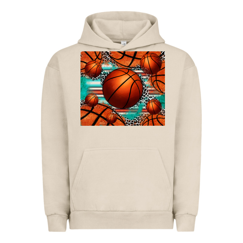 Basketball Leopard Serape Tumbler Urban Hoodie by Jasminsmagicworld | Teevron