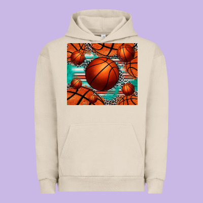Basketball Leopard Serape Tumbler Urban Hoodie Designed By Jasminsmagicworld