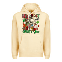 Pina Colada ho ho holy shit what a year christmas skeleton Premium Hoodie - Jasminsmagicworld