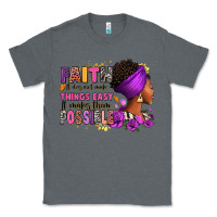 Charcoal Heather Faith it does not make things easy Classic Tee - RanaPortraitStore