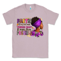 Lilac Faith it does not make things easy Classic Tee - RanaPortraitStore