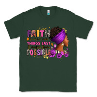 Sports Green Faith it does not make things easy Classic Tee - RanaPortraitStore