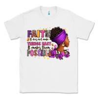 White Faith it does not make things easy Classic Tee - RanaPortraitStore