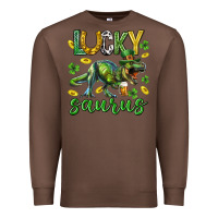 Chestnut Lucky saurus st.patricks day Premium Sweatshirt - Neo Western
