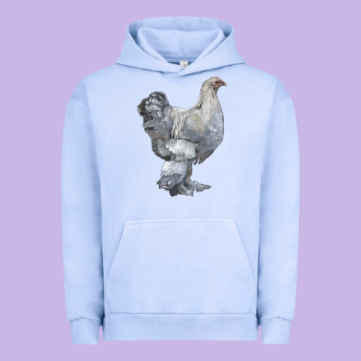 Brahma Chicken Urban Hoodie Designed By Lillyallendesigns