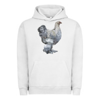 Pigment Lunar Rock Brahma Chicken Urban Hoodie - LillyAllenDesigns