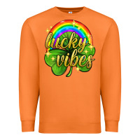 Carrot Lucky vibes st. patricks day Premium Sweatshirt - Neo Western