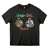 Asphalt Jingle Bell Rockin Heavy Core Tee - CowhideDigitalArt