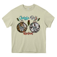Mossy Jingle Bell Rockin Heavy Core Tee - CowhideDigitalArt