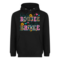 Black kinda boujee kinda broke Heavyweight Hoodie - Zillion Design Studio