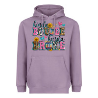 Lavender kinda boujee kinda broke Heavyweight Hoodie - Zillion Design Studio