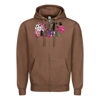 Chestnut cat groomer Zipper Hoodie - Zillion Design Studio