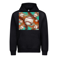 Black baseball turquoise serape glitter tumbler Urban Hoodie - Jasminsmagicworld