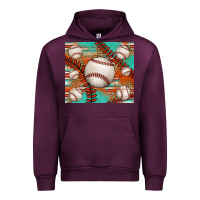Mauve Wine baseball turquoise serape glitter tumbler Urban Hoodie - Jasminsmagicworld