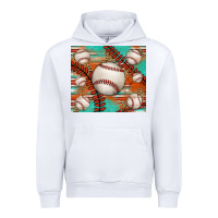 White baseball turquoise serape glitter tumbler Urban Hoodie - Jasminsmagicworld