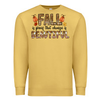 Antique Gold Fall Premium Sweatshirt - CowhideDigitalArt