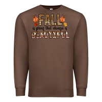 Chestnut Fall Premium Sweatshirt - CowhideDigitalArt