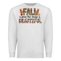 Oatmeal Heather Fall Premium Sweatshirt - CowhideDigitalArt