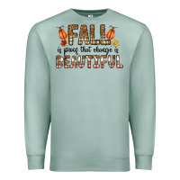 Seafoam Fall Premium Sweatshirt - CowhideDigitalArt