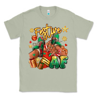 Matcha Festive af Christmas black girl sneakers Classic Tee - RanaPortraitStore