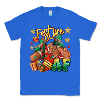 True Royal Festive af Christmas black girl sneakers Classic Tee - RanaPortraitStore