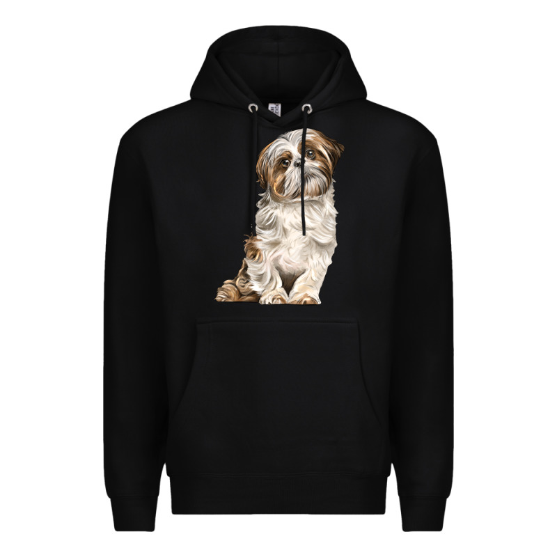 Shih Tzu Dog Premium Hoodie by LillyAllenDesigns | Teevron