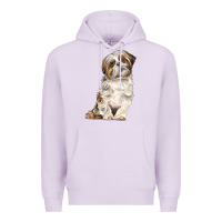 Lilac Shih Tzu Dog Premium Hoodie - LillyAllenDesigns