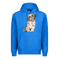 True Royal Shih Tzu Dog Premium Hoodie - LillyAllenDesigns