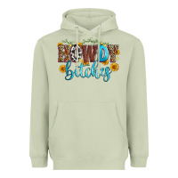 Matcha howdy bitches Heavyweight Hoodie - Zillion Design Studio