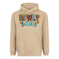 Mushroom howdy bitches Heavyweight Hoodie - Zillion Design Studio
