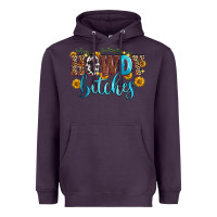 Plum howdy bitches Heavyweight Hoodie - Zillion Design Studio