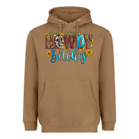 Toasted Coconut howdy bitches Heavyweight Hoodie - Zillion Design Studio