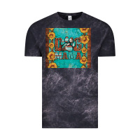 Cloud Black dog mama Vintage Tee - Artiststas