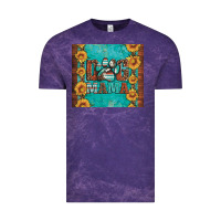 Cloud Purple dog mama Vintage Tee - Artiststas