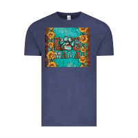 Vintage Denim dog mama Vintage Tee - Artiststas