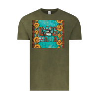 Vintage Olive dog mama Vintage Tee - Artiststas
