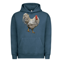 Pigment Midnight Navy Dominique Rooster Urban Hoodie - LillyAllenDesigns